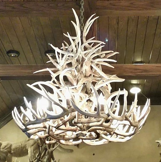 Deer Antler Chandeliers; Homemade Antler Chandeliers | China Spring, TX ...